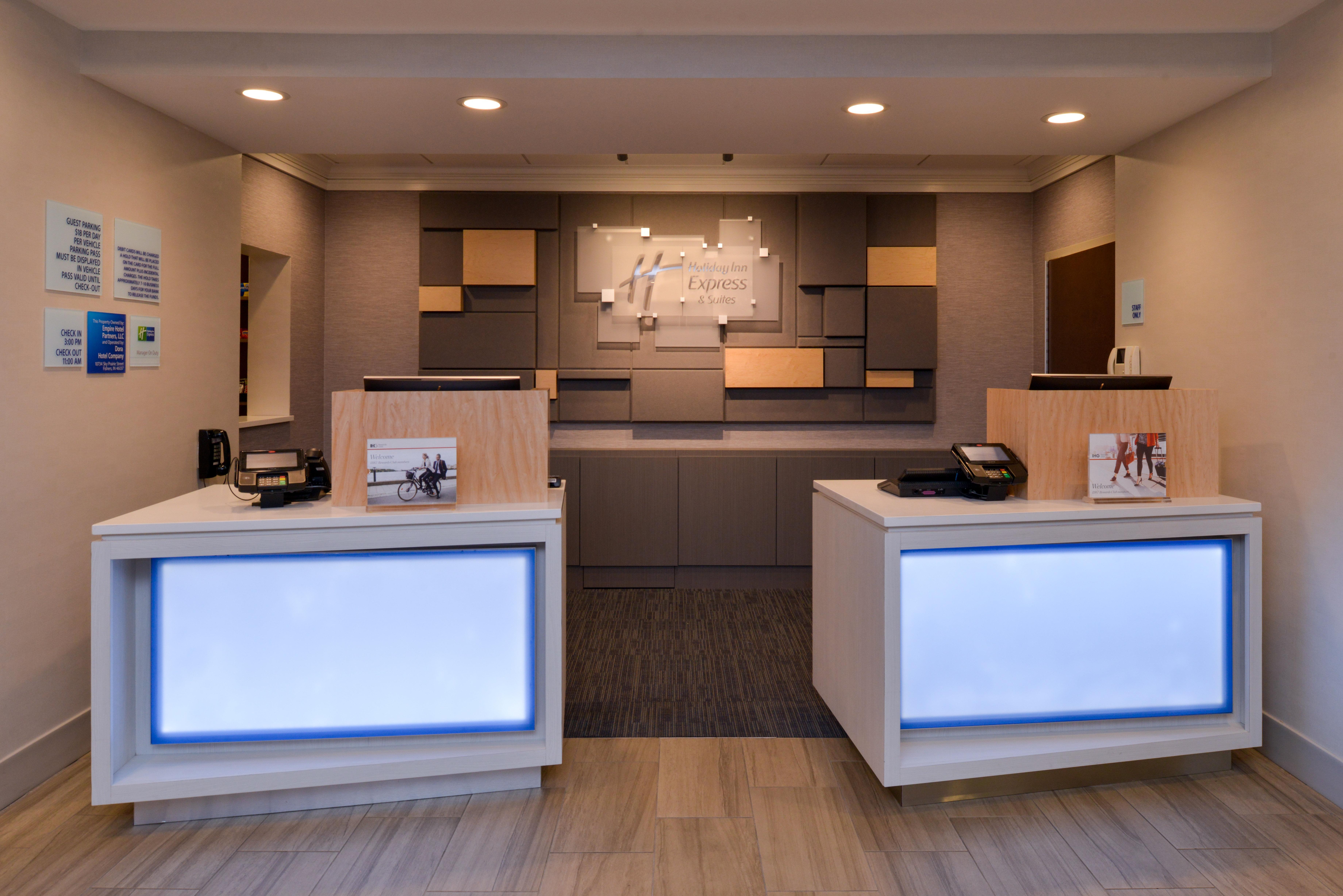 Holiday Inn Express Hotel & Suites Indianapolis Dtn-Conv Ctr By Ihg Exterior foto